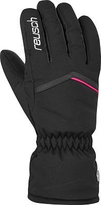 Превью  Перчатки горнолыжные REUSCH Marisa Black/White/Pink Glo